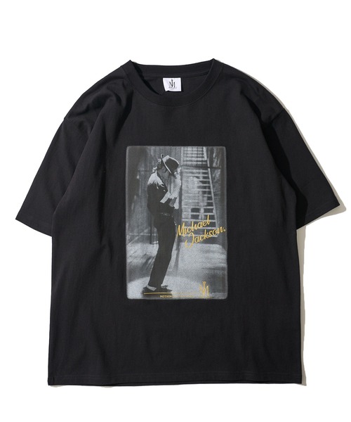 The ROXX マイケルジャクソン 両面プリントTシャツ 黒 M The ROXX マイケルジャクソン 両面プリントTシャツ 黒 L