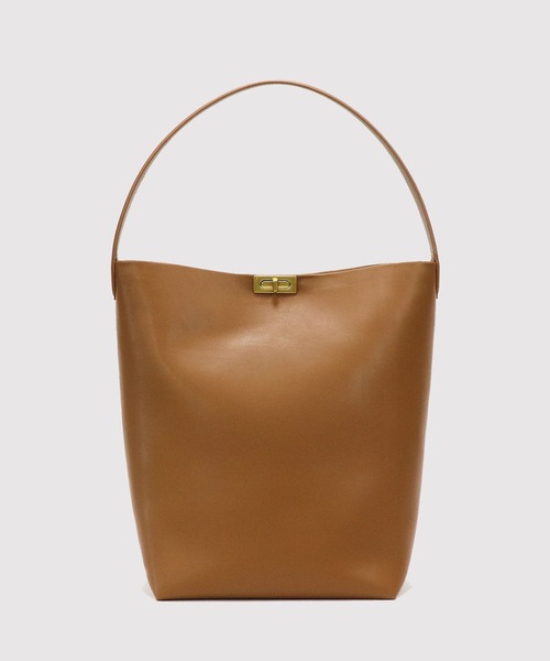 LA MARGE トートバッグ 「本革」 ワンハンドル バケツバッグ 大容量 A4