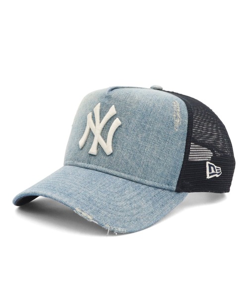 海外限定 NEWERA ドジャース 9FORTY ニューエラ メッシュ デニム NEW ERA キャップ 帽子 ニューエラメッシュキャップ 9FORTYA