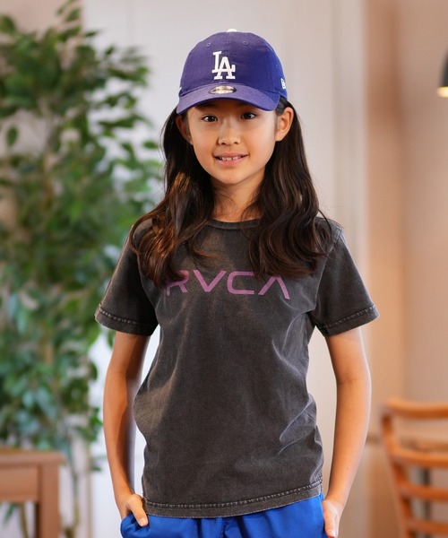 ポッキー RVCA ルーカ JUNIOR VARSITY L サイズグレ RVCA ルーカ トレーナー キッズ クルーネック スウェット バック