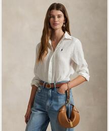 POLO RALPH LAUREN ブラウス シャツ クラシック フィット リネン