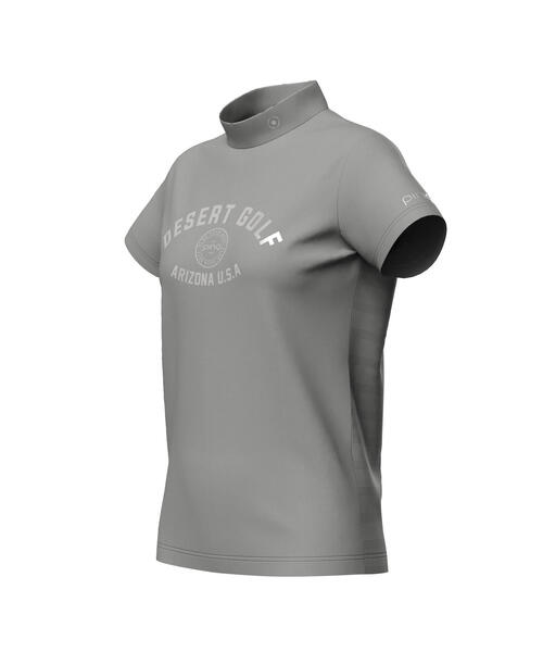 PING APPAREL】Mr.PINGジャガード半袖ハイネックニットプル