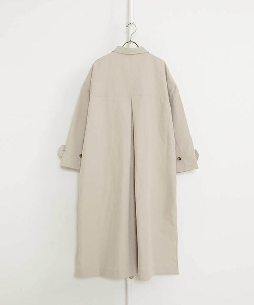 「Afternoon Tea」 ステンカラーコート MEDIUM ネイビー レディース_画像5