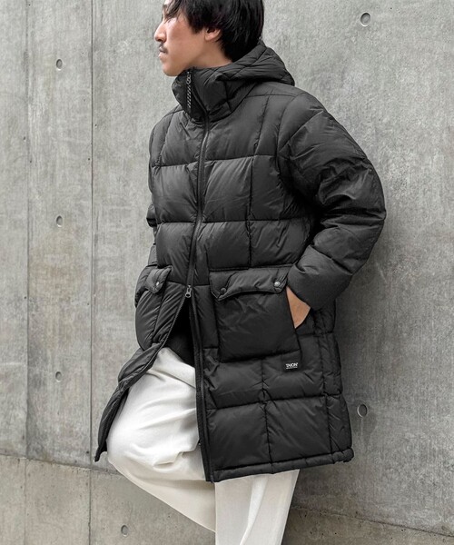 TAION（タイオン） ダウンコート M ブラック メンズ : ZOZOTOWN Yahoo
