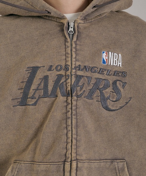 Perushu パーカー / NBA ヘビーウェイトヴィンテージ加工ダブル
