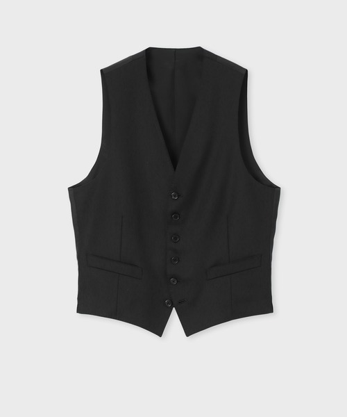 Paul Smith スーツ ベスト ナチュラルストレッチウール 6ボタン