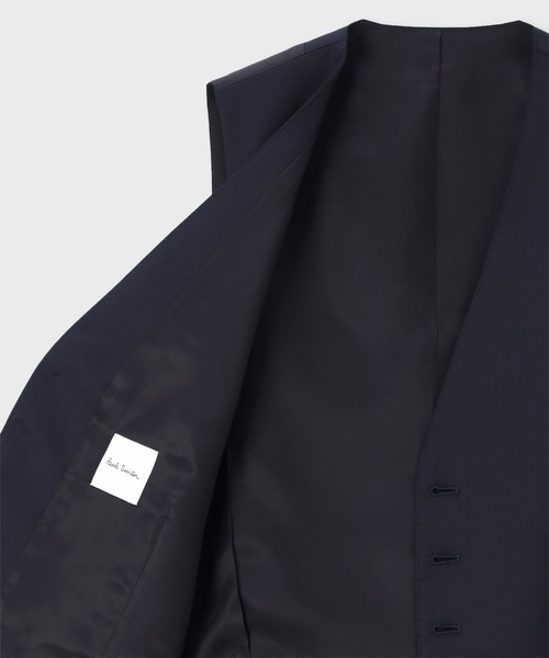 Paul Smith スーツ ベスト ナチュラルストレッチウール 6ボタン