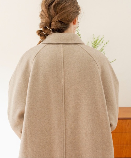 ANGIE ステンカラーコート FREE ライトベージュ レディース : ZOZOTOWN
