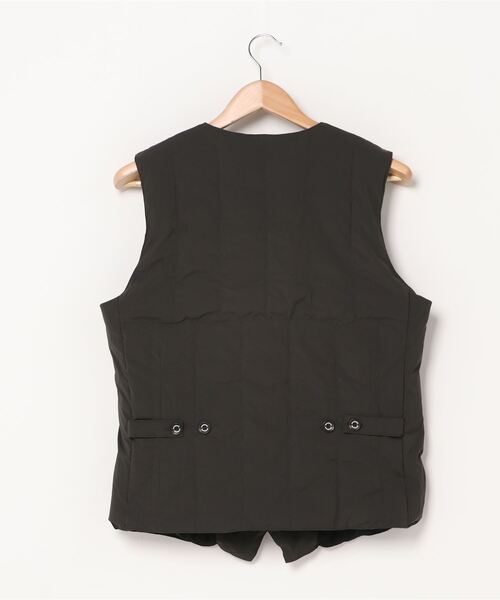 1PIU1UGUALE3 Relux ブラック ダウンベスト 1PIU1UGUALE3 RELAX ダウン