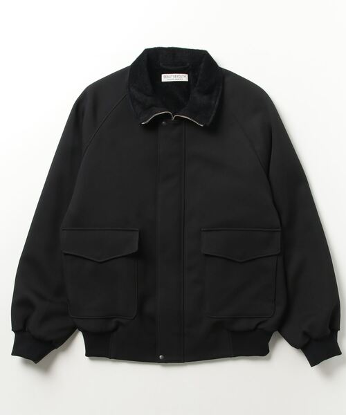 BEAUTY＆YOUTH UNITED ARROWS ジップアップブルゾン S ブラック メンズ