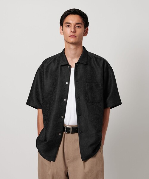 ユナイテッドアローズ　ジャガード　シャツ UNITED ARROWS｜<LOEFF>レモン ジャガード シャツ | Rakuten