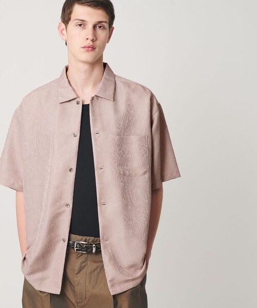 monkey time BEAUTY＆YOUTH UNITED ARROWS シャツ ジャガード シャツ 
