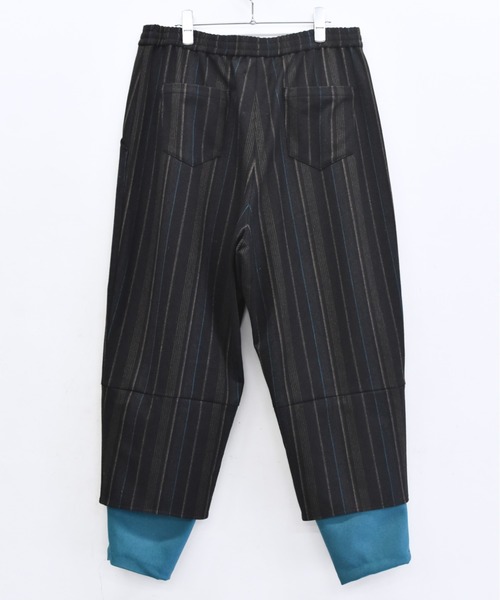 パンツ STOF Shirt Wide Pants STOF（ストフ） パンツ STOF/ストフ/MIX LAYERD PANTS メンズ