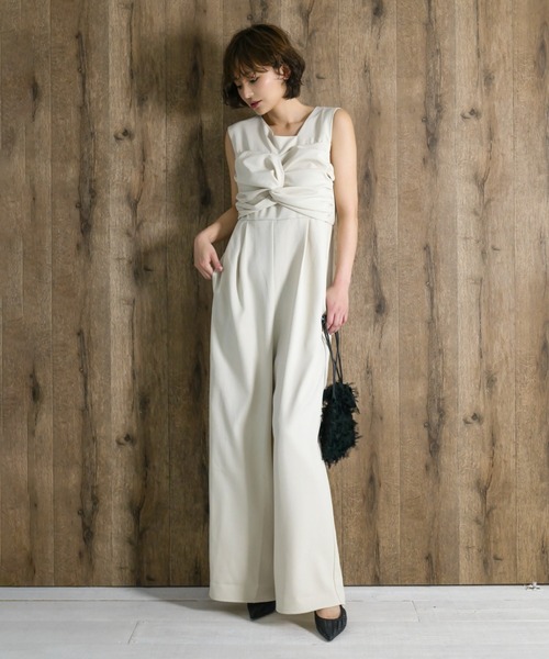 ★美品★ My shawty パンツドレス オールインワン 結婚式 オケージョン My shawty パンツドレス docking all in one : ZOZOTOWN Yahoo