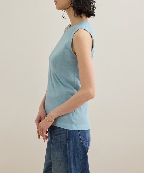 ROPE'（ロペ） tシャツ 「洗える」シアーフライスケープセットプル