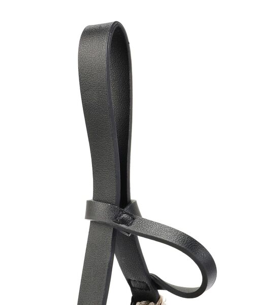 UN3D.（アンスリード） ハンドバッグ BICOLOR RAFFIA MINI BAG / バイ