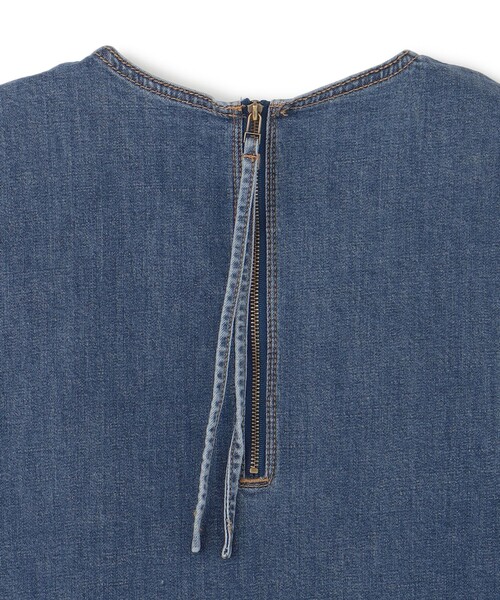 UNFILO ブラウス シャツ 「UVカット/遮熱」UNFILO DENIM LIGHT