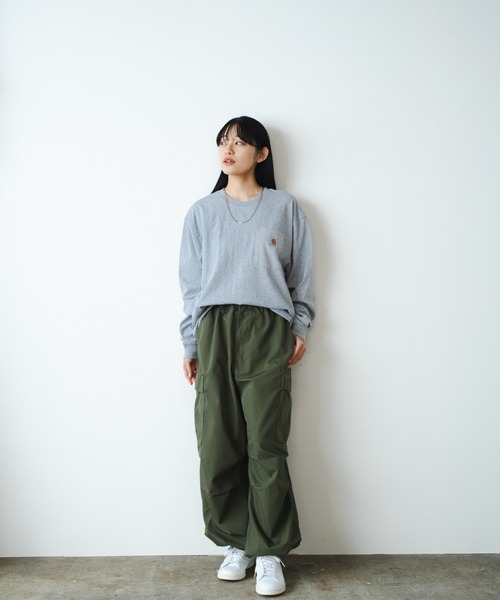 Carhartt（カーハート） tシャツ WORKER POCKET LS T-SHIRTS ロング