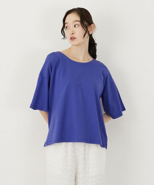 LOGEMENT DE CLAIRE（ロジュモンドクレール） tシャツ バックリボン5分