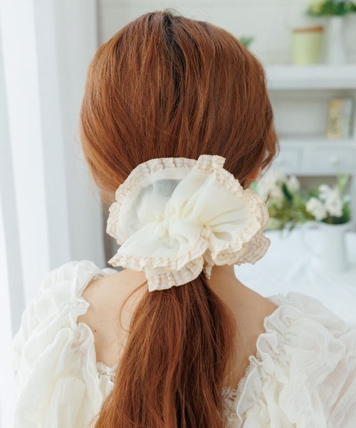 flower シュシュ ヘムチェックシュシュ : ZOZOTOWN Yahoo!店 - 通販