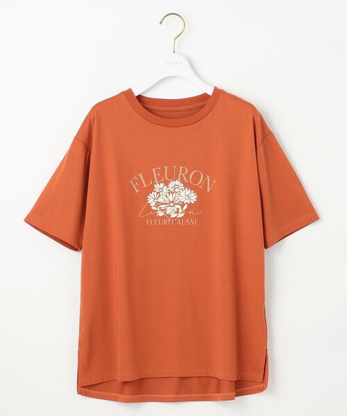 ANY SIS（エニィスィス） tシャツ 「洗える」ロゴ刺繍 Tシャツ