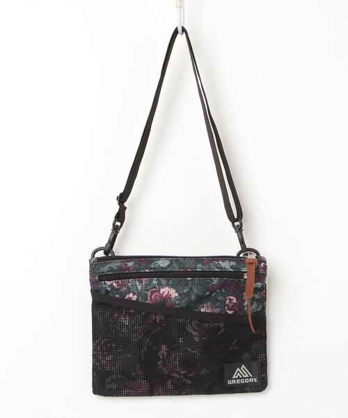 GREGORY 「GREGORY」 花柄ショルダーバッグ - グリーン