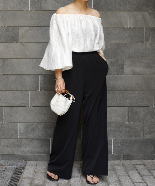 Deuxieme Classe パンツ *Effortless レディース : ZOZOTOWN