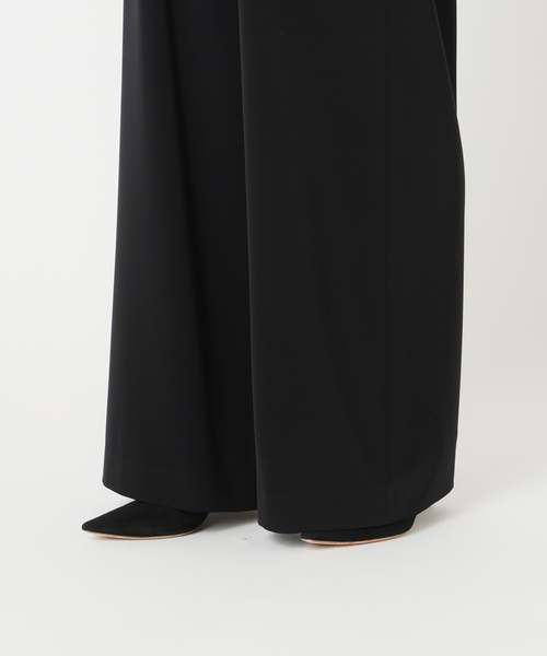 Deuxieme Classe Effortless パンツ　ブラック Deuxieme Classe パンツ *Effortless レディース : ZOZOTOWN