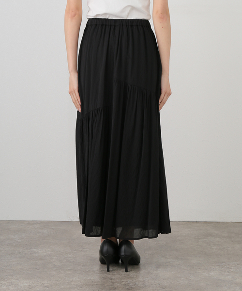 スカート JOURNAL STANDARD VINTAGE SATIN SKIRT GANNI/ガニ―】Duchesse Nylon Long Pocket Skirt：スカート
