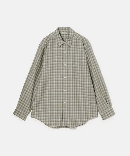 【新品・タグ付】Steven Alan オーバーサイズ シャツ Lサイズ 夏用 STEVEN ALAN tシャツ 「Steven Alan」 オーガニックコットン
