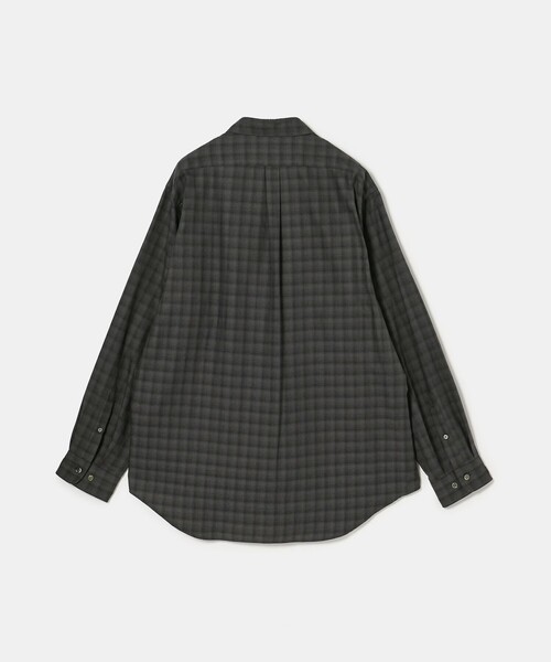 steven alan チェックシャツ キャンプカラーシャツ オーバーサイズ L steven alan チェックシャツ キャンプカラーシャツ オーバー
