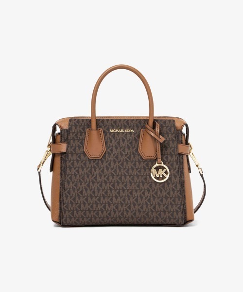 MICHAEL KORS ブラウンＭＫ ハンドバッグ2way仕様 マイケルコース MICHAEL KORS バッグ （ブラウン