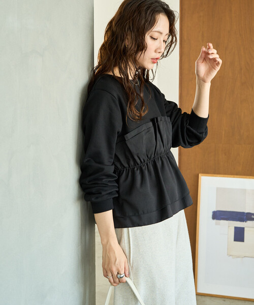 早い者勝ち【新品】UN3D. 完売品ビスチェレイヤードショートシャツ-ベージュ BUSTIER LAYERED SHORT SH / ビスチェレイヤードショートシャツ