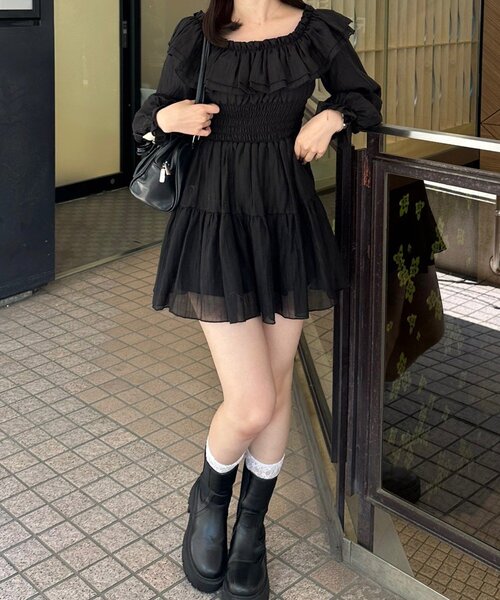 途中でやめる　ワンピース continuer de NICE CLAUP ワンピース 「ちひ@chipi2xセレクト