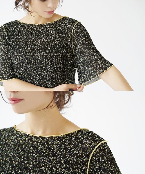 「e-zakkamania stores」 「gleam」半袖カットソー フリー ブラック レディース_画像6