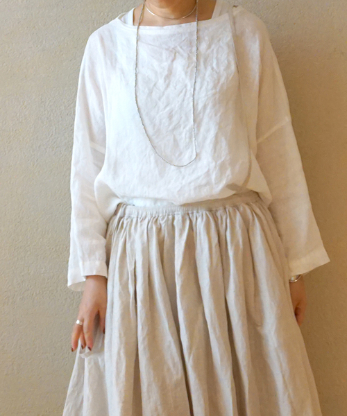 「JOURNAL STANDARD LUXE」 長袖ブラウス FREE レッド レディース_画像4