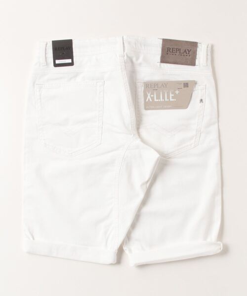 「REPLAY」 ハーフパンツ 34inch ホワイト メンズの画像2