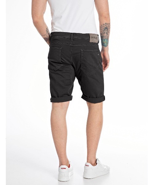 「REPLAY」 ハーフパンツ 34inch ホワイト メンズの画像4