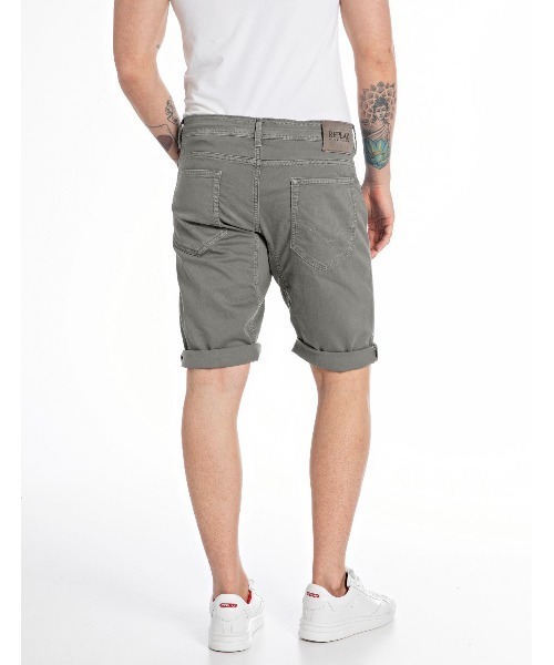 「REPLAY」 ハーフパンツ 34inch ホワイト メンズの画像5