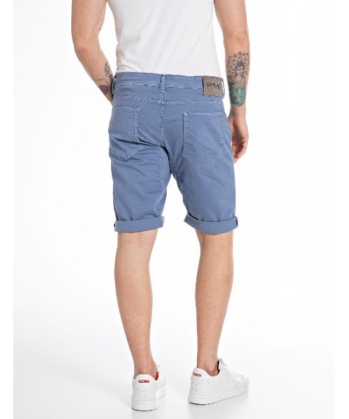 「REPLAY」 ハーフパンツ 34inch ホワイト メンズの画像6