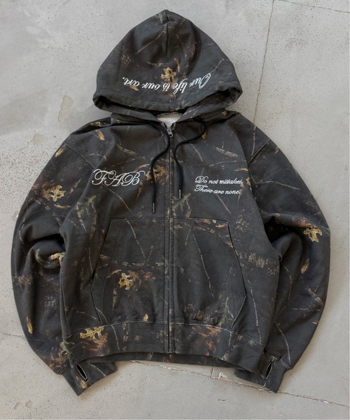 kutir（クティール） パーカー FEMBROIDERED DESIGN FULL ZIP HOODIE