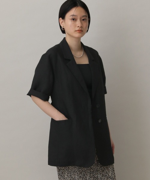 「A part by」 テーラードジャケット FREE ライトベージュ レディース_画像6