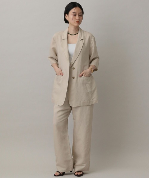 「A part by」 テーラードジャケット FREE ライトベージュ レディース_画像9