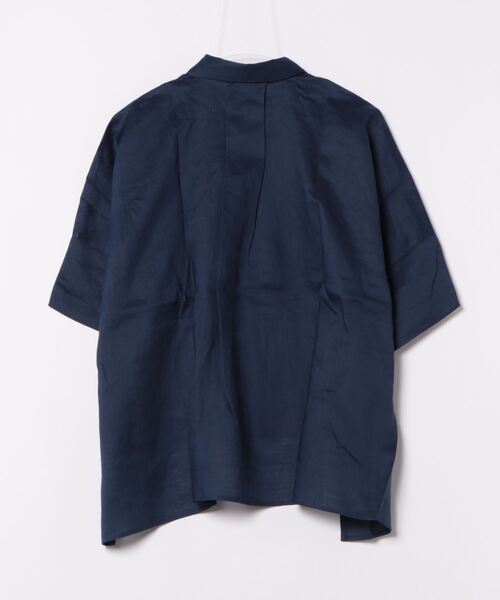 「nop de nod」 半袖シャツ 3 ダークグリーン レディース_画像2