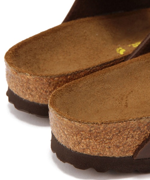 「BIRKENSTOCK」 フラットサンダル 35 ダークブラウン レディース_画像6
