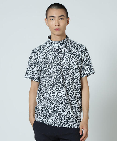 PEARLY GATES 4WAYリップル半袖ハイネックカットソー　サイズ6 PEARLY GATES（パーリーゲイツ） tシャツ 「PGG」「直営店舗＆公式