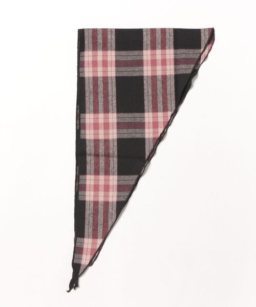 マフラー ストール 5色展開 三角チェック柄 ストール マフラー