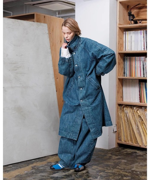 VOAAOV（ヴォアーブ） ジーンズ RANDOM CRUNCH DENIM Wide Tapered