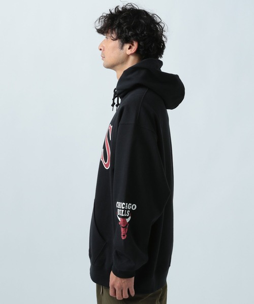 NBA 「NBA」 プルオーバーパーカー LARGE オフホワイト メンズ