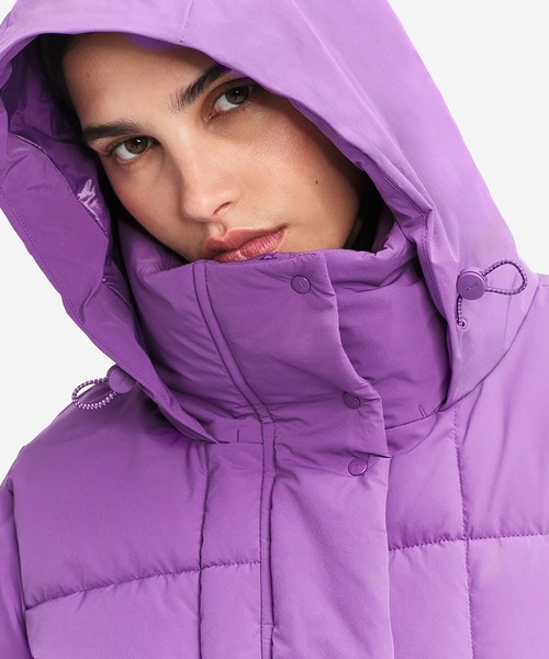 AIGLE エーグル ダウンジャケット Lサイズ 紫 AIGLE（エーグル） ダウンコート ダウンジャケット 撥水 ショート